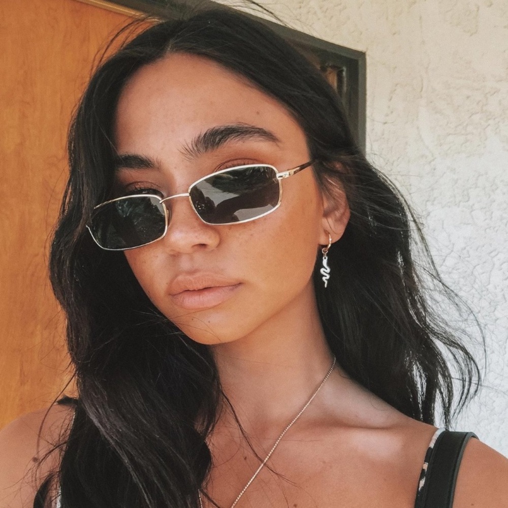 Princess Polly Nirvana Sun glasses Gold